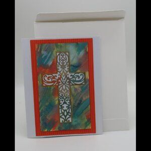 Greeting Card and Envelope (Handmade) # 4390
